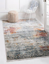 Caribbean Breeze Collection Area Rug -  Isla Rectangle Cream  lifestyle 2