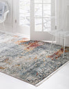 Caribbean Breeze Collection Area Rug -  Isla Rectangle Cream  lifestyle 3