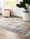 Caribbean Breeze Collection Area Rug -  Exuma Rectangle Light Blue  lifestyle 3