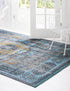 Caribbean Breeze Collection Area Rug -  Iguana