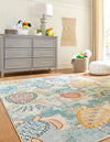 Sorrento Shores Collection Area Rug -  Massa Rectangle Beige  lifestyle 3