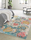 Sorrento Shores Collection Area Rug -  Massa Rectangle Beige  lifestyle 16