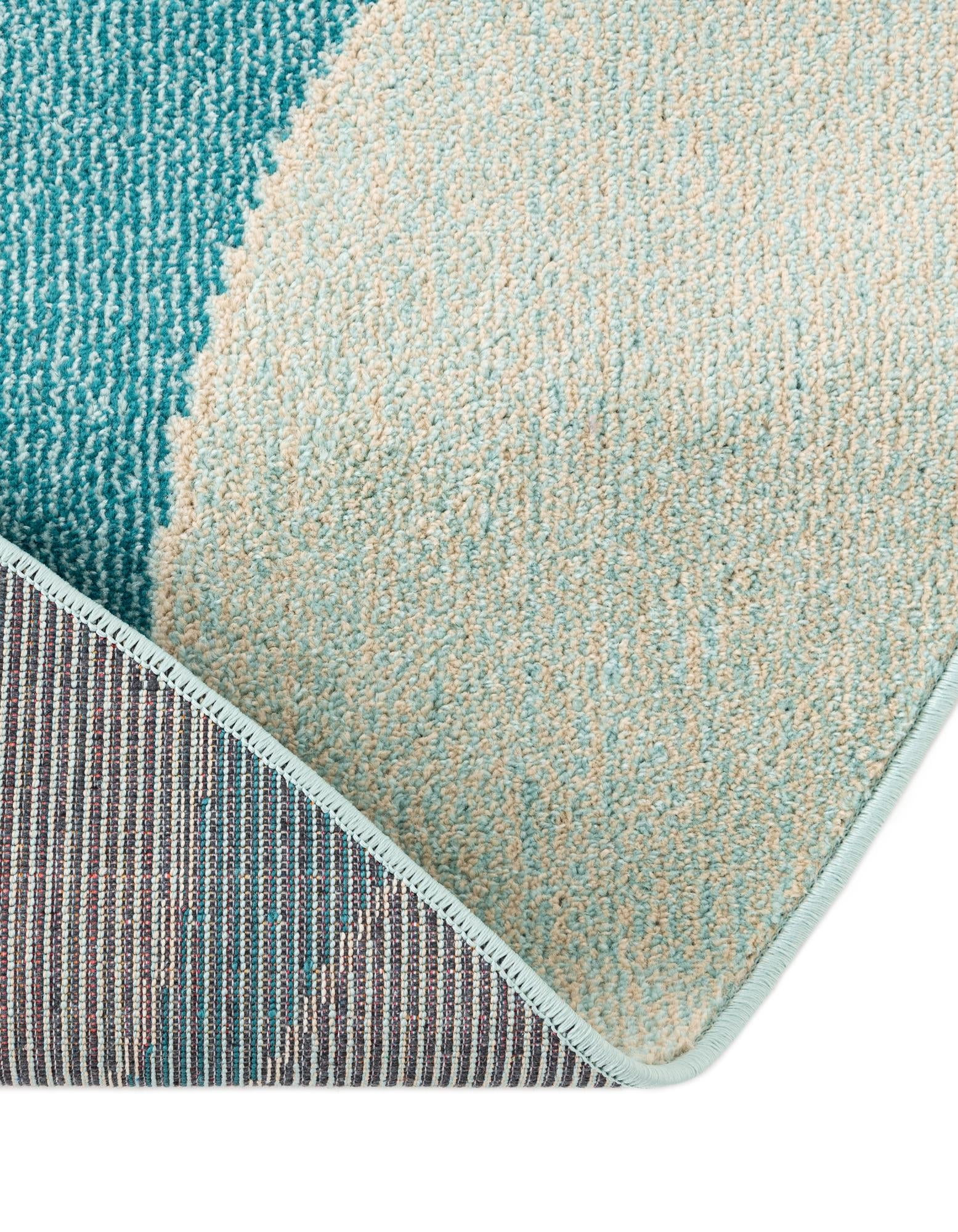 Chromatic Oasis Collection Area Rug -  Zephyr