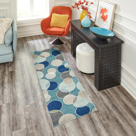 Chromatic Oasis Collection Area Rug -  Zephyr