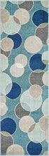 Chromatic Oasis Collection Area Rug -  Zephyr