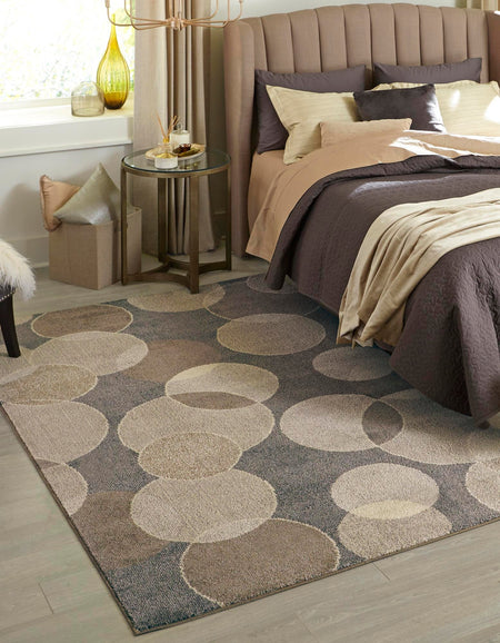 Chromatic Oasis Collection Area Rug -  Zephyr