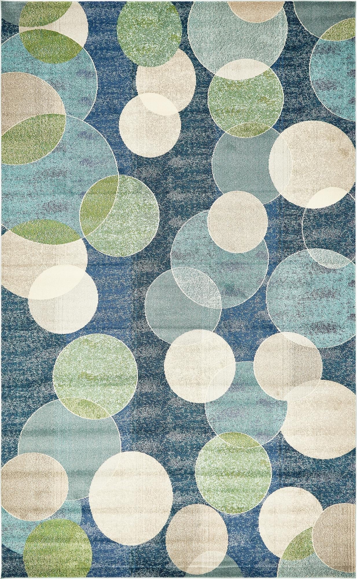 Chromatic Oasis Collection Area Rug -  Zephyr