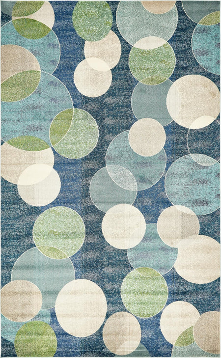 Chromatic Oasis Collection Area Rug -  Zephyr