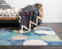 Chromatic Oasis Collection Area Rug -  Zephyr