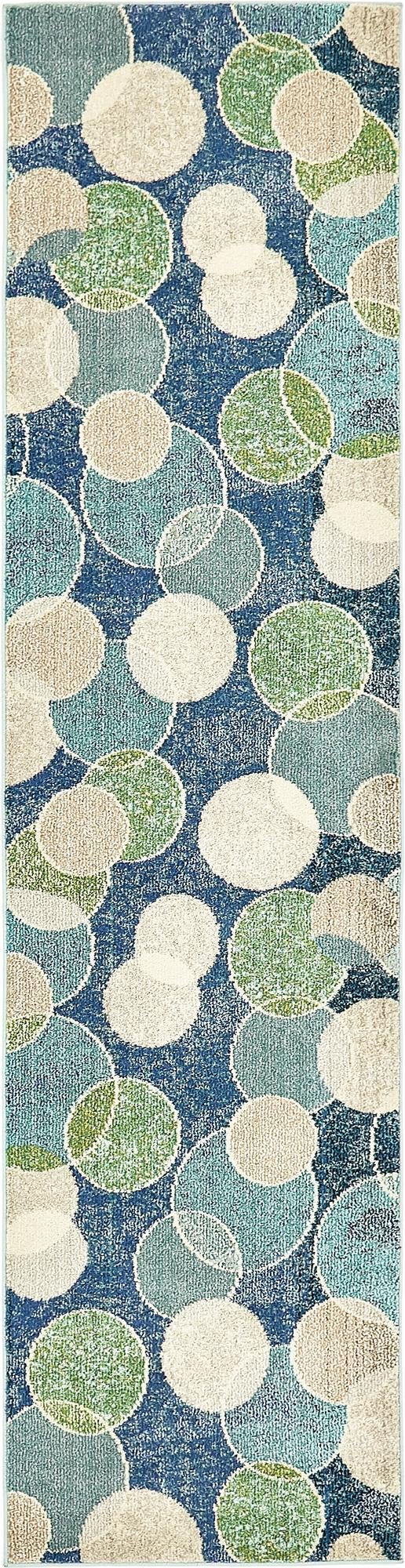 Chromatic Oasis Collection Area Rug -  Zephyr