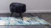 Chromatic Oasis Collection Area Rug -  Serene Runner Light Blue  lifestyle 36