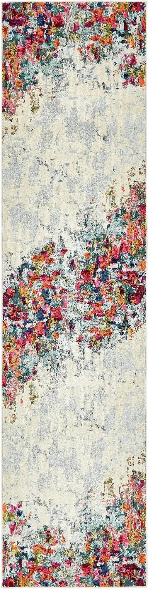 Chromatic Oasis Collection Area Rug -  Blush