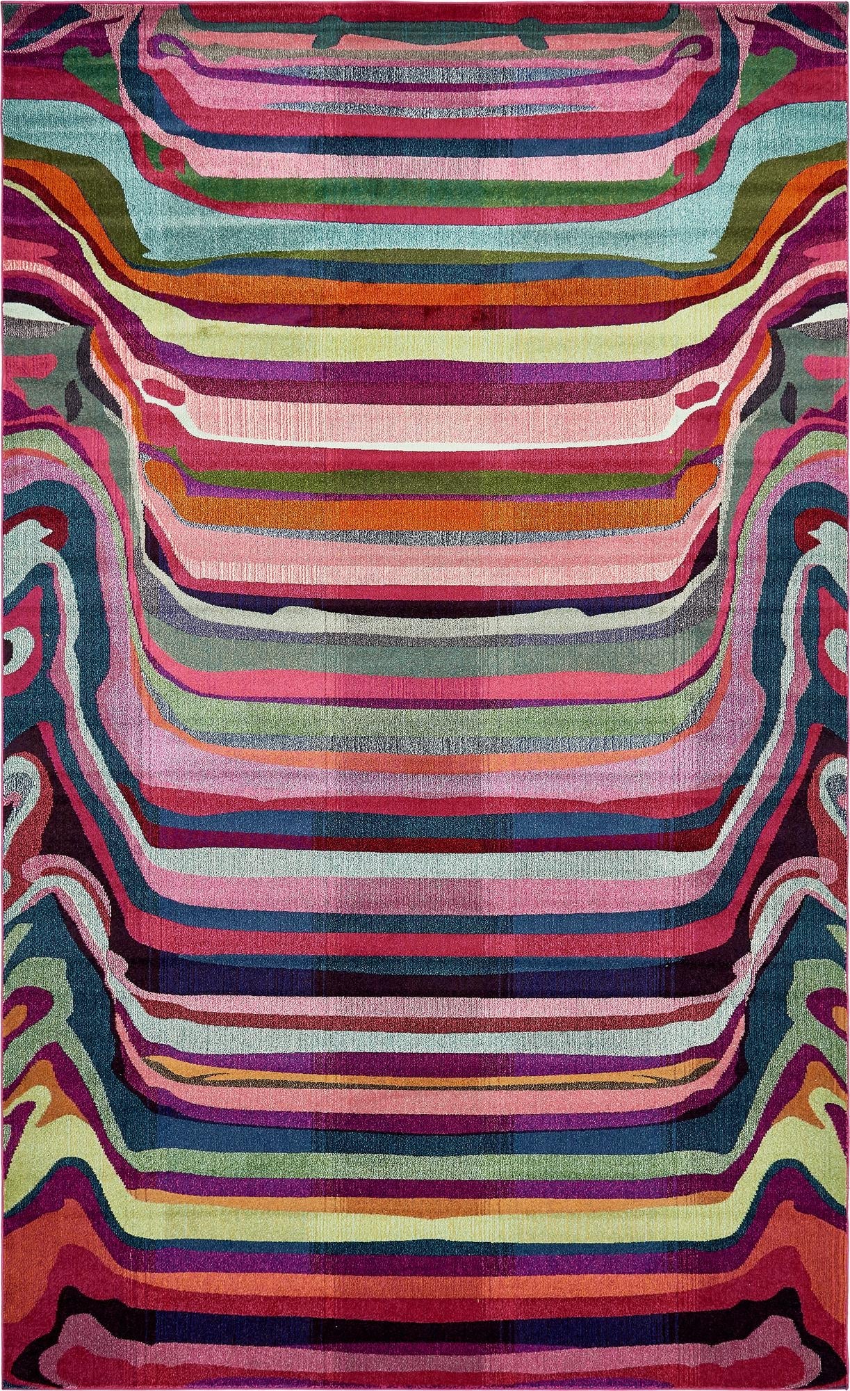 Chromatic Oasis Collection Area Rug -  Dapple