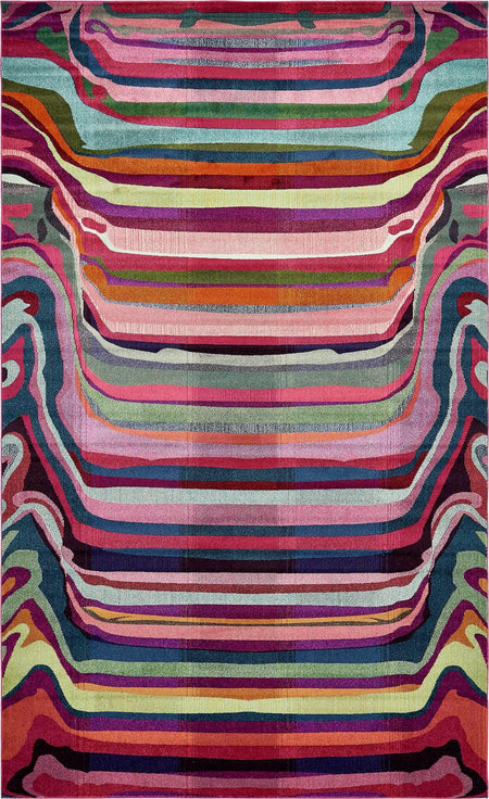 Chromatic Oasis Collection Area Rug -  Dapple