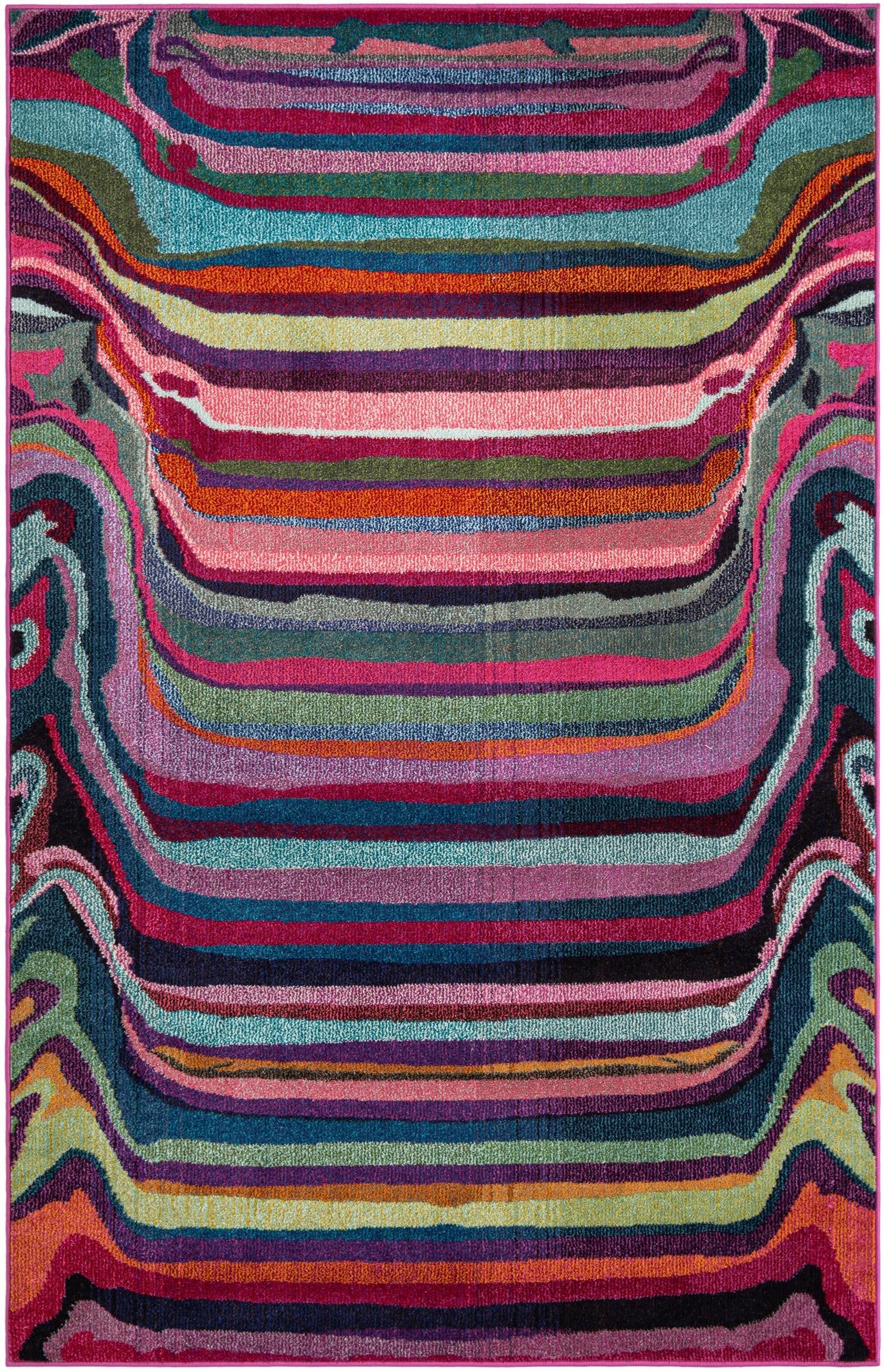 Chromatic Oasis Collection Area Rug -  Dapple