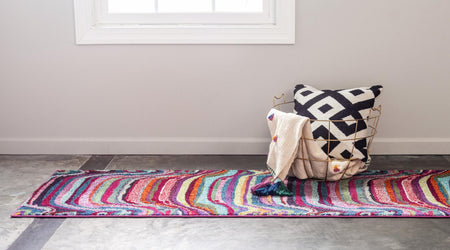 Chromatic Oasis Collection Area Rug -  Dapple