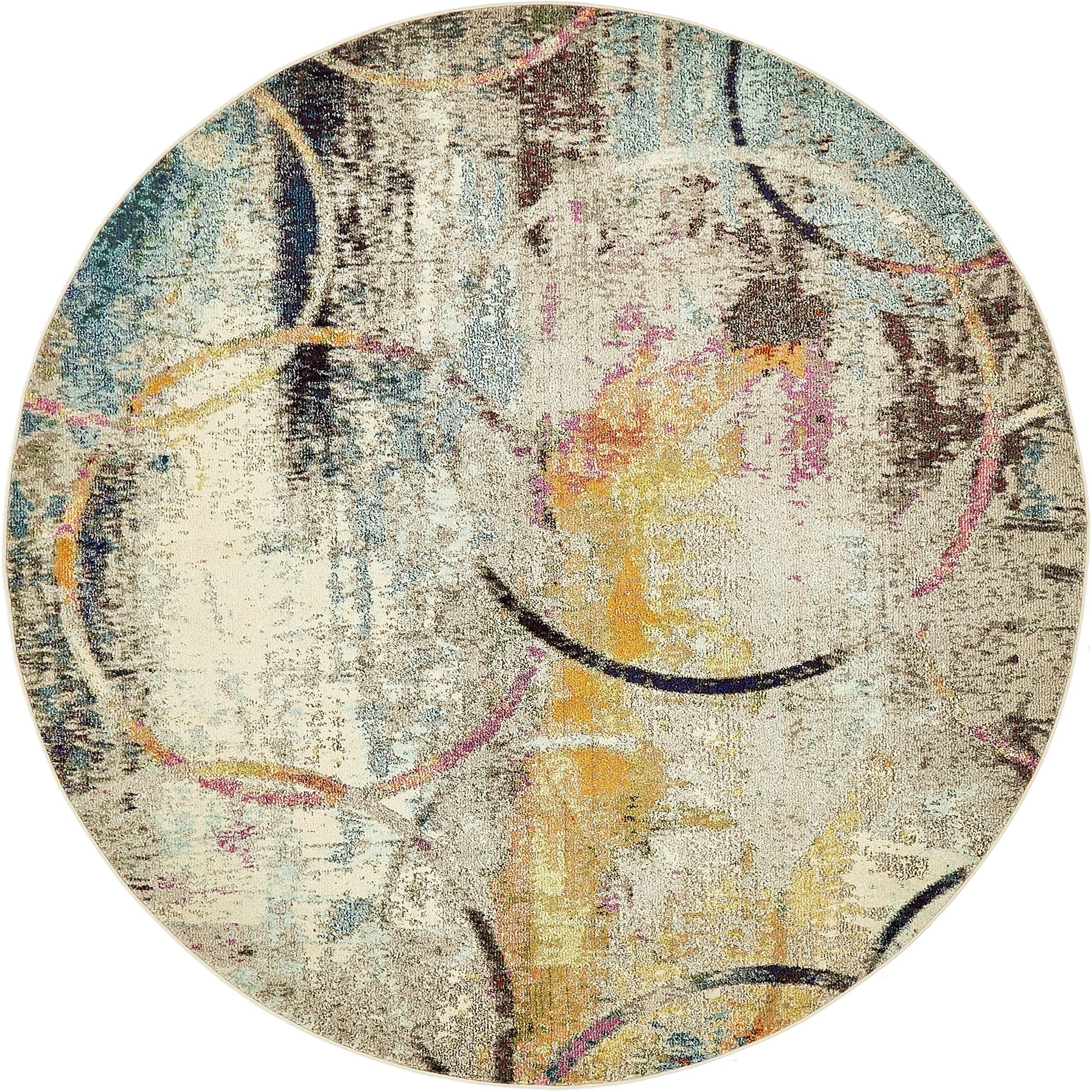 Chromatic Oasis Collection Area Rug -  Fresco