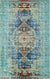 Venetian Tapestry Collection Area Rug -  Giudecca Rectangular Turquoise  lifestyle 15