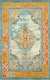 Venetian Tapestry Collection Area Rug -  Accademia Rectangular Blue  lifestyle 15