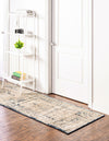 Copenhagen Dahlia Collection Area Rug -  Valby Runner Beige  lifestyle 24