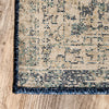 Copenhagen Dahlia Collection Area Rug -  Valby Square Navy Blue  lifestyle 49