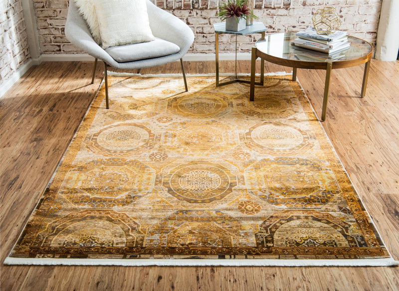 Caribbean Breeze Collection Area Rug -  Kingston Rectangle Beige  lifestyle 5