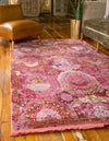 Caribbean Breeze Collection Area Rug -  Lucia Rectangle Pink  lifestyle 3