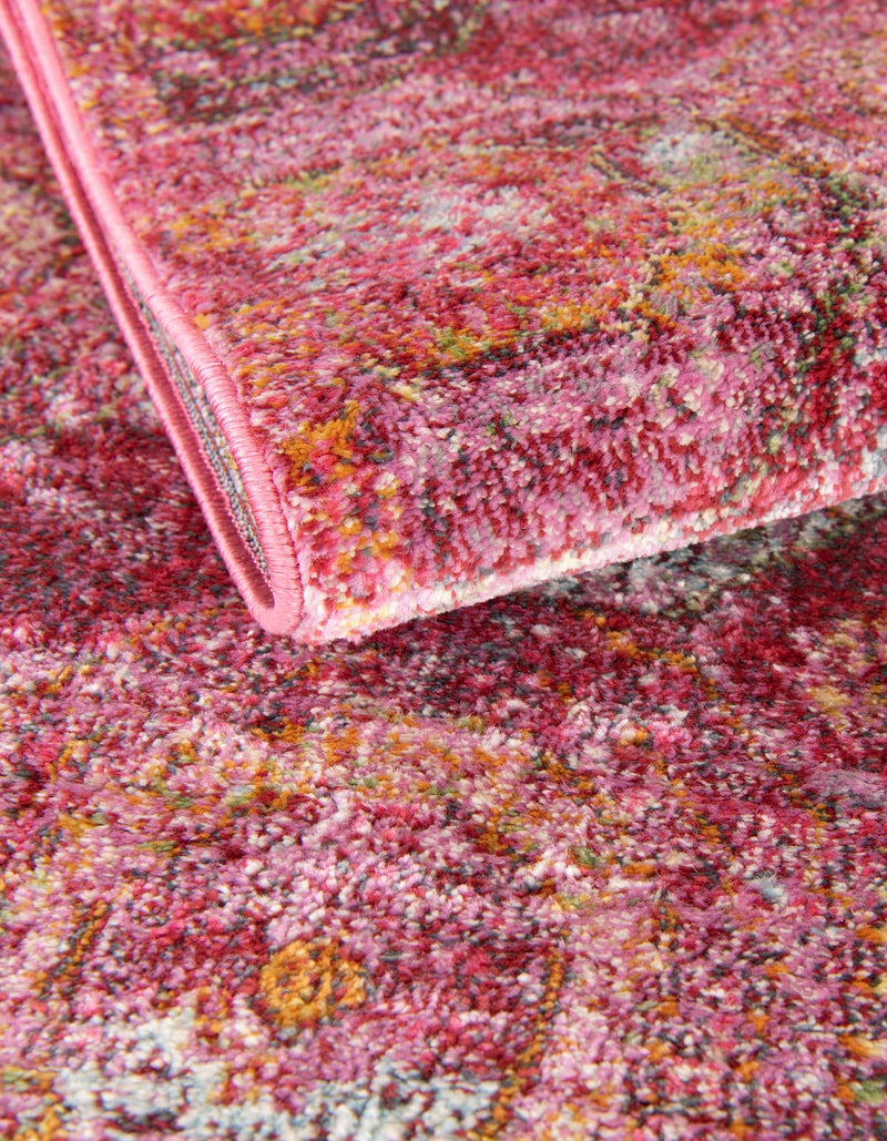 Caribbean Breeze Collection Area Rug -  Lucia Rectangle Pink  lifestyle 10