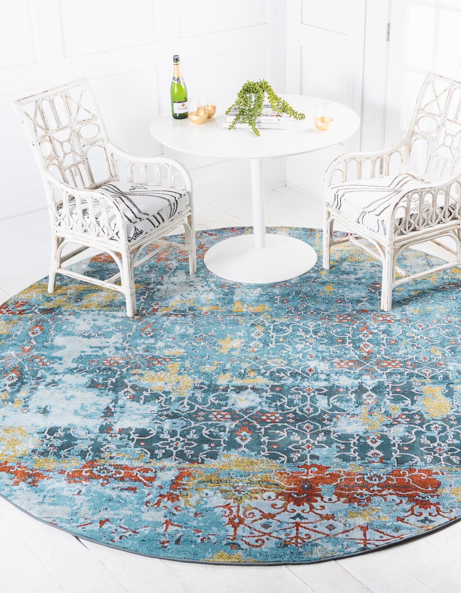 Caribbean Breeze Collection Area Rug -  Quantic