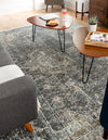 Caribbean Breeze Collection Area Rug -  Utila Rectangle Fume Gray  lifestyle 5