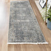 Caribbean Breeze Collection Area Rug -  Utila Runner Fume Gray  lifestyle 92