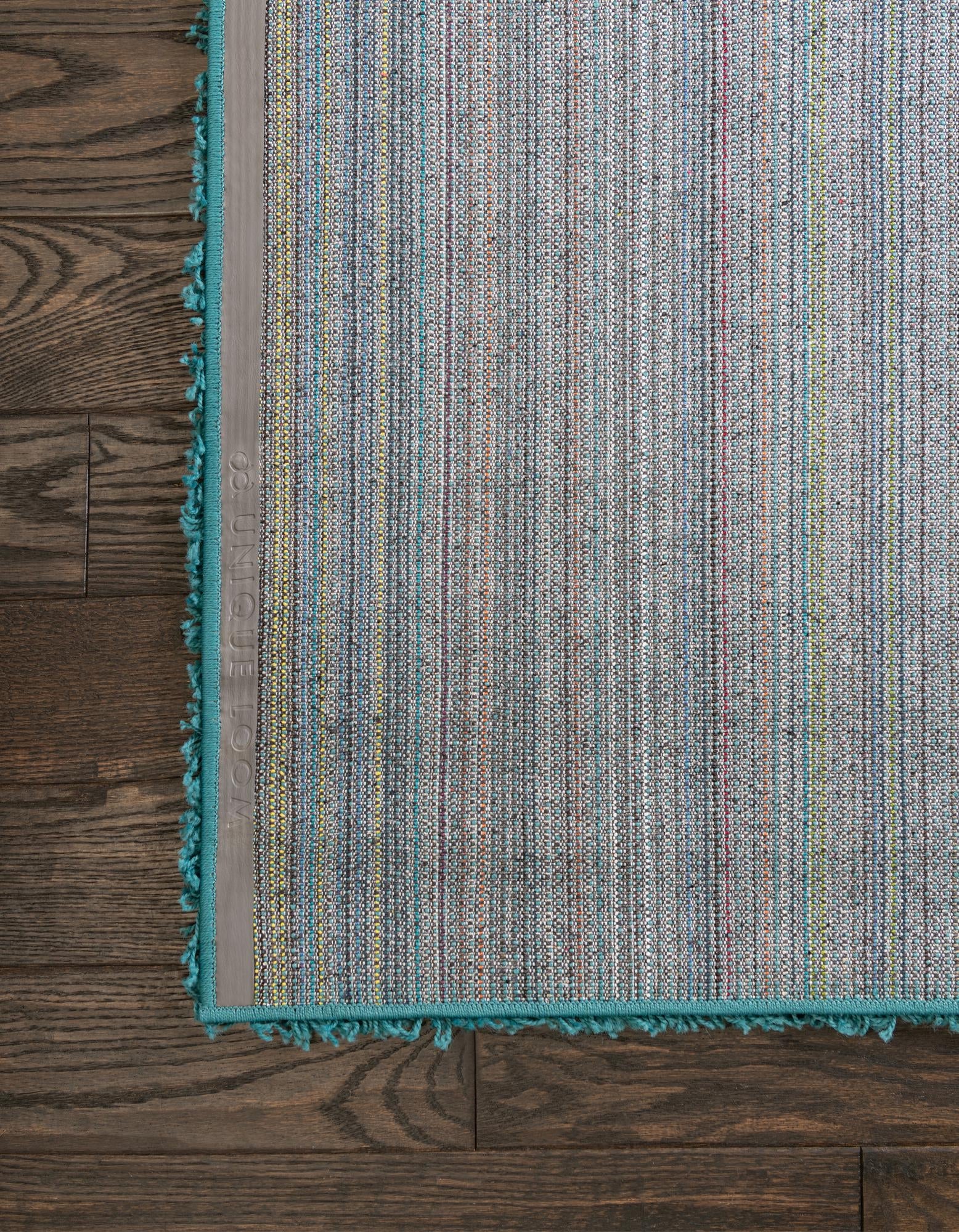 Plush Oasis Collection Area Rug - Serenity (Deep Aqua Blue)