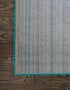 Plush Oasis Collection Area Rug - Serenity (Deep Aqua Blue)