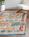 Amalfi Coast Woven Collection Area Rug -  Capri Rectangle Multi  lifestyle 4