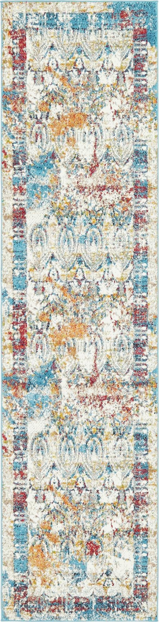 Amalfi Coast Woven Collection Area Rug -  Capri Runner Multi  lifestyle 13