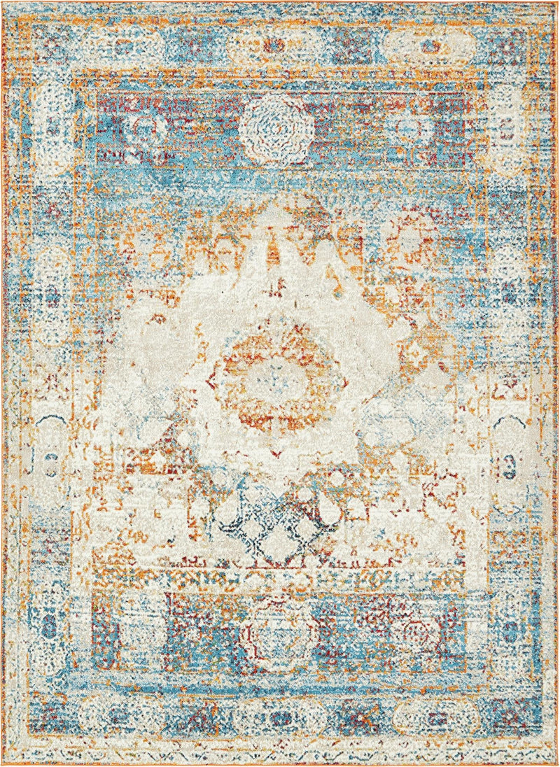 Amalfi Coast Woven Collection Area Rug -  Ravello Rectangle Beige  lifestyle 3