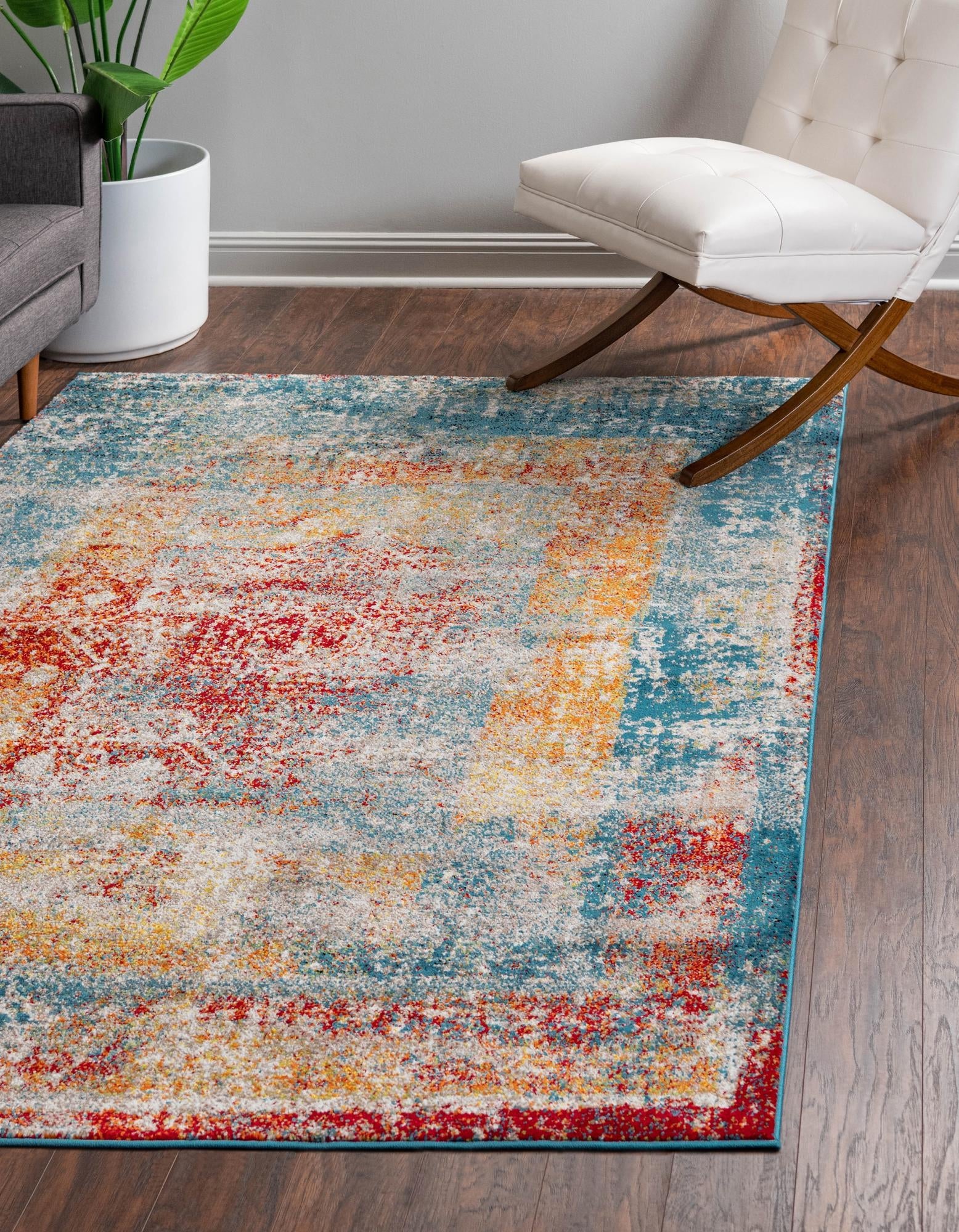 Amalfi Coast Woven Collection Area Rug - Sorrento