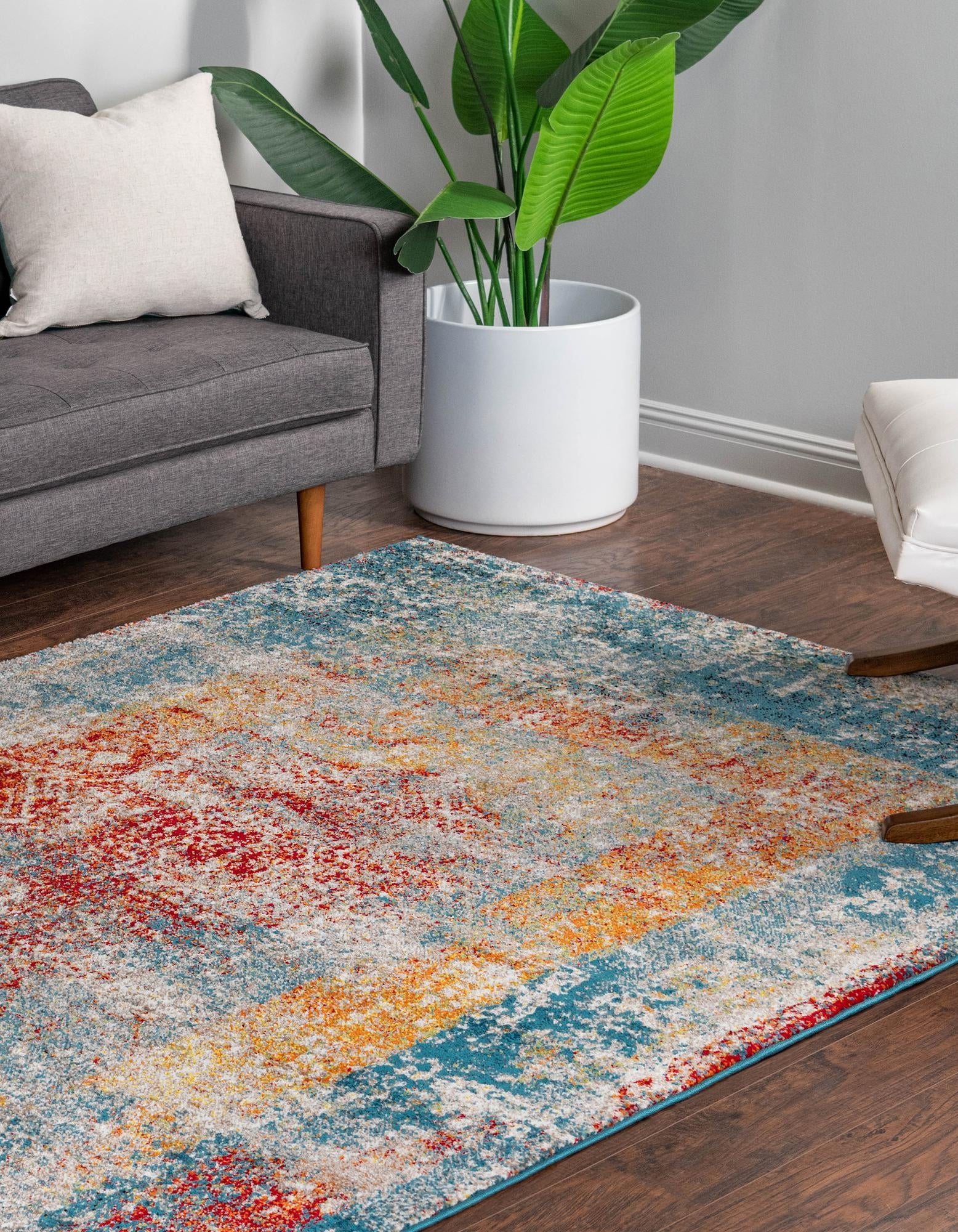 Amalfi Coast Woven Collection Area Rug - Sorrento