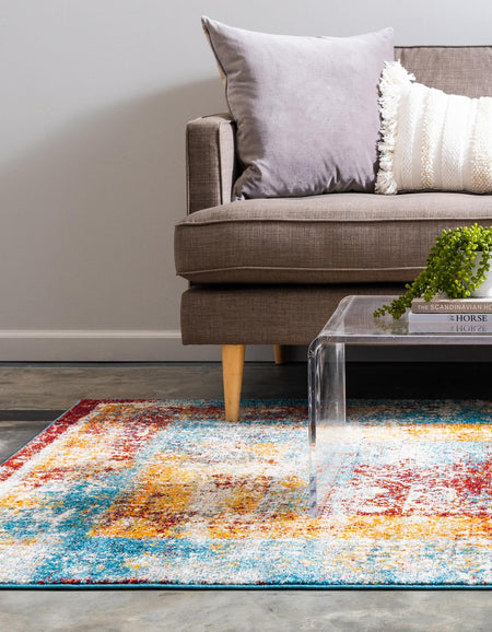 Amalfi Coast Woven Collection Area Rug - Sorrento