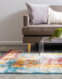 Amalfi Coast Woven Collection Area Rug - Sorrento