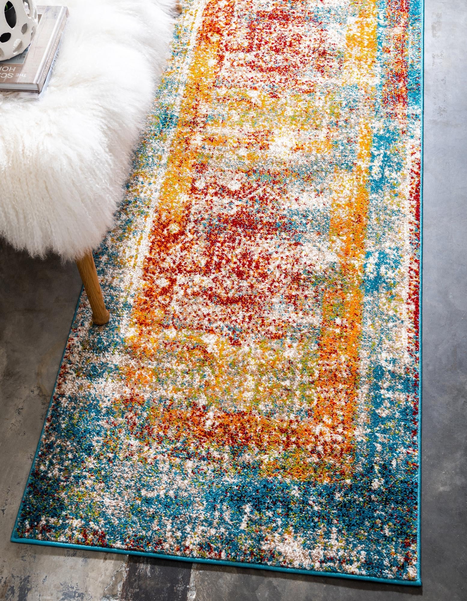 Amalfi Coast Woven Collection Area Rug - Sorrento