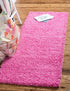 Plush Oasis Collection Area Rug - Serenity (Taffy Pink)