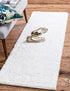 Plush Oasis Collection Area Rug - Serenity (Snow White)