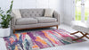 Chromatic Oasis Collection Area Rug -  Solace Rectangle Multi  lifestyle 3