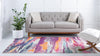 Chromatic Oasis Collection Area Rug -  Solace Rectangle Multi  lifestyle 4