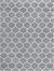 Lattice Garden Collection Area Rug -  Pergolatown (Light Gray) Rectangle Light Gray Main