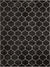 Lattice Garden Collection Area Rug -  Pergolatown (Dark Gray) Rectangle Dark Gray Main