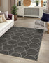 Trellis Mosaic Collection Area Rug - Arborville (Dark Gray)