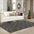 Trellis Mosaic Collection Area Rug - Arborville (Dark Gray)