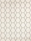 Lattice Garden Collection Area Rug - Arborville (Ivory) Rectangle Ivory Main